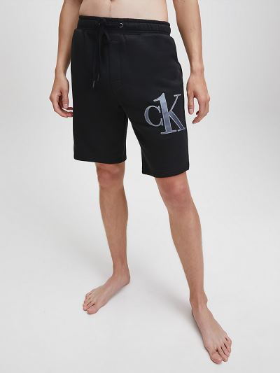 Calvin Klein Ruhák HU167162 | Calvin Klein CK One Férfi Pizsama Rövidnadrág Fekete